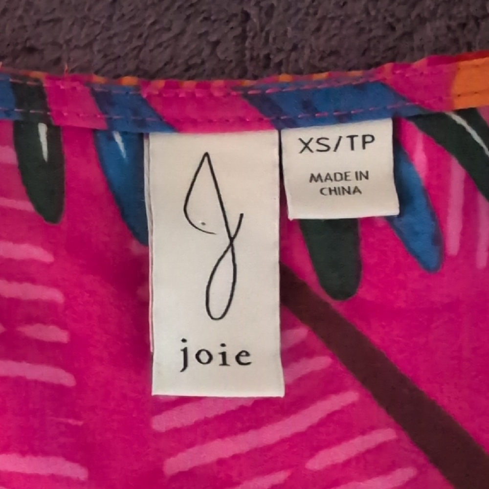 Joie Multicolor Patterned Top
